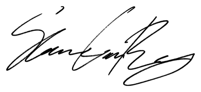 Shane Van Rickley signature